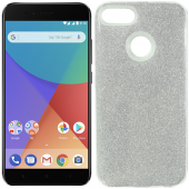 Чохол Silicone 3in1 Блискітки для Xiaomi Mi5X/MiA1 Білий Чохол Silicone 3in1 Блискітки для Xiaomi Mi5X/MiA1 Білий