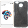 Чехол Silicone 3in1 Блёстки для Xiaomi Redmi 4x Чёрный