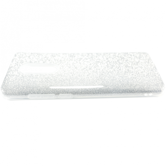 Чохол Silicone 3in1 Блискітки для Xiaomi Redmi 5 Plus Білий-3