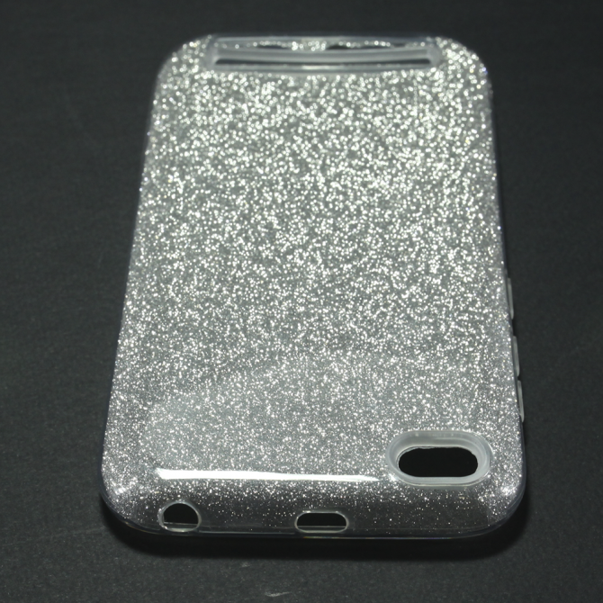 Чехол Silicone 3in1 Блёстки для Xiaomi Redmi 5a/Redmi Go White-3