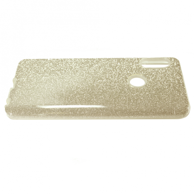 Чехол Silicone 3in1 Блёстки для Xiaomi REDMI Note 5 Pro Gold-2