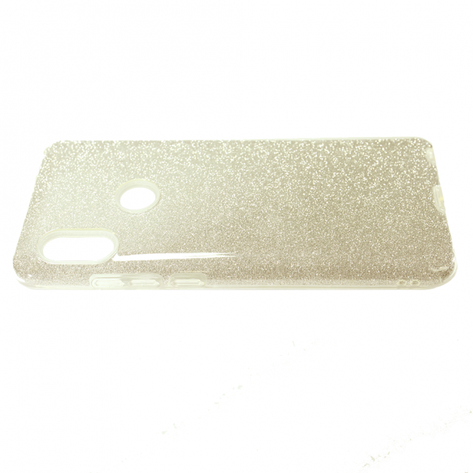 Чехол Silicone 3in1 Блёстки для Xiaomi REDMI Note 5 Pro Gold-3