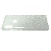 Чехол Silicone 3in1 Блёстки для Xiaomi REDMI Note 5 Pro White