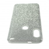 Чехол Silicone 3in1 Блёстки для Xiaomi REDMI Note 5 Pro White