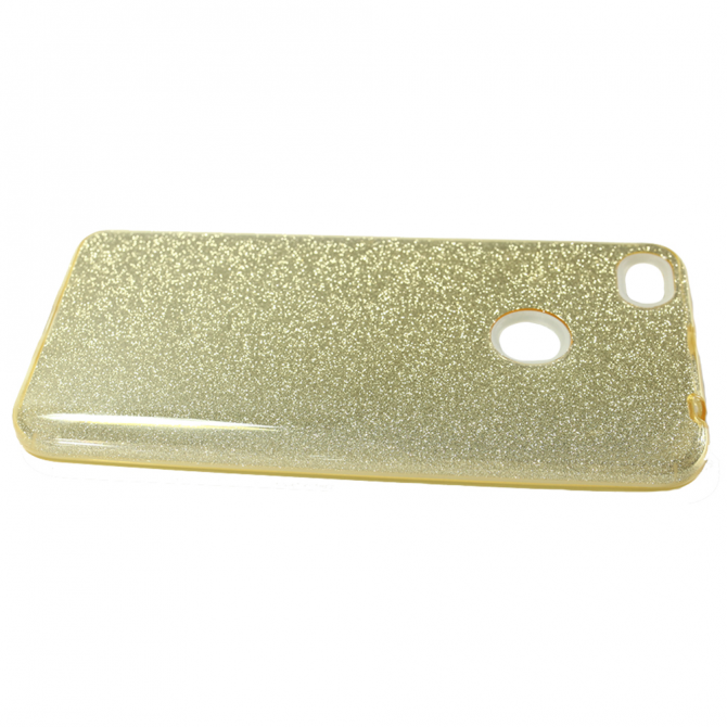 Чехол Silicone 3in1 Блёстки для Xiaomi REDMI NOTE 5A Prime Gold-2