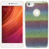 Чехол Silicone 3in1 Блёстки для Xiaomi REDMI NOTE 5A Rainbow Чехол Silicone 3in1 Блёстки для Xiaomi REDMI NOTE 5A Rainbow