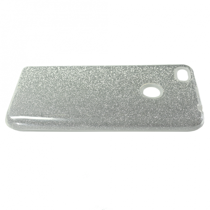 Чехол Silicone 3in1 Блёстки для Xiaomi REDMI NOTE 5A Prime White-2