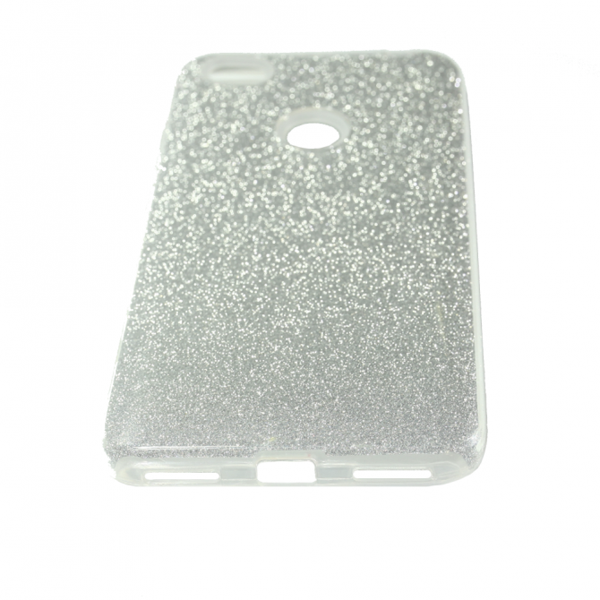 Чехол Silicone 3in1 Блёстки для Xiaomi REDMI NOTE 5A Prime White-4