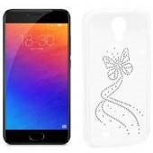Чохол Silicone DIAMOND для Meizu M5 Метелик