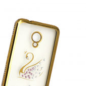 Чохол Silicone DIAMOND для Meizu M5 Swan Чохол Silicone DIAMOND для Meizu M5 Swan