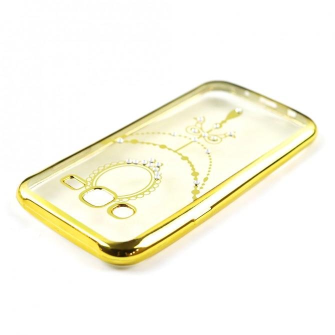 Чехол Silicone DIAMOND для Samsung J120 Scissors-4