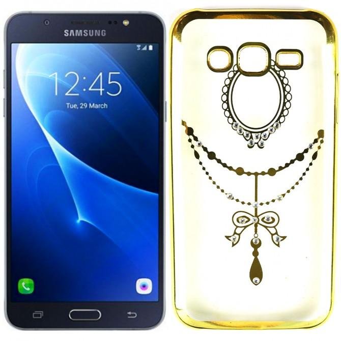 Чехол Silicone DIAMOND для Samsung J500 Scissors