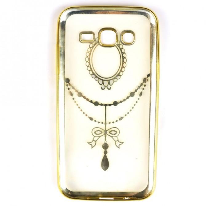 Чехол Silicone DIAMOND для Samsung J500 Scissors-2