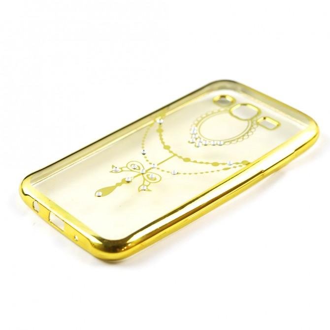 Чехол Silicone DIAMOND для Samsung J500 Scissors-3