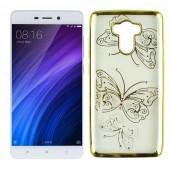 Чехол Silicone DIAMOND для Xiaomi Redmi 4/4pro Butterfly