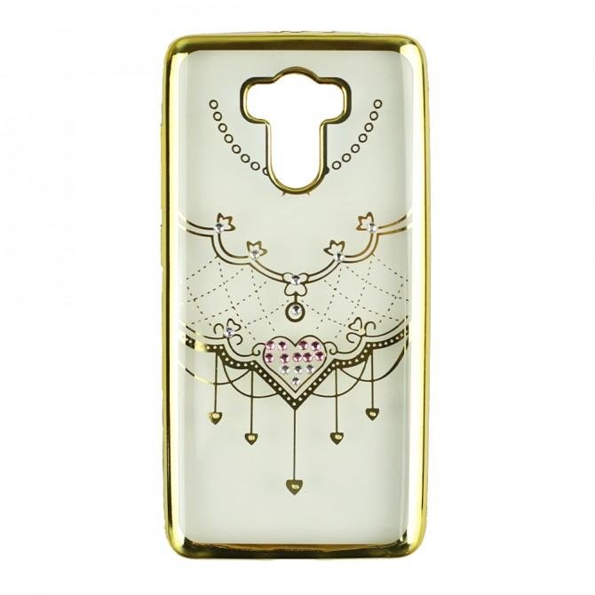 Чехол Silicone DIAMOND для Xiaomi Redmi 4/4pro heart-1