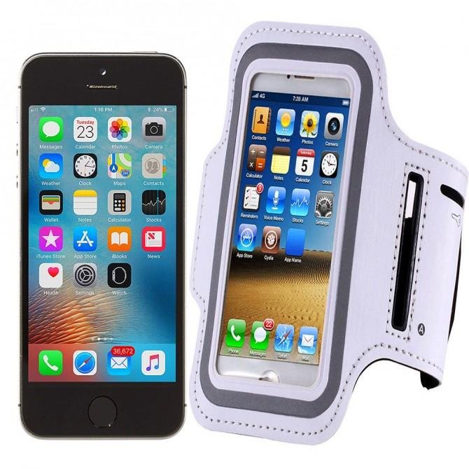 Чехол Sport Universal Case для iPhone 5 White (4"-4,5")