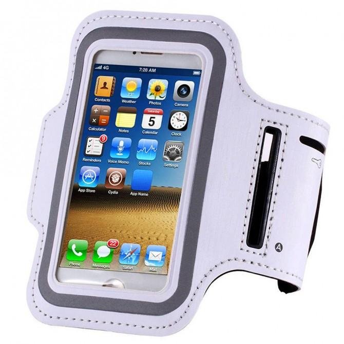 Чехол Sport Universal Case для iPhone 5 White (4"-4,5")-3