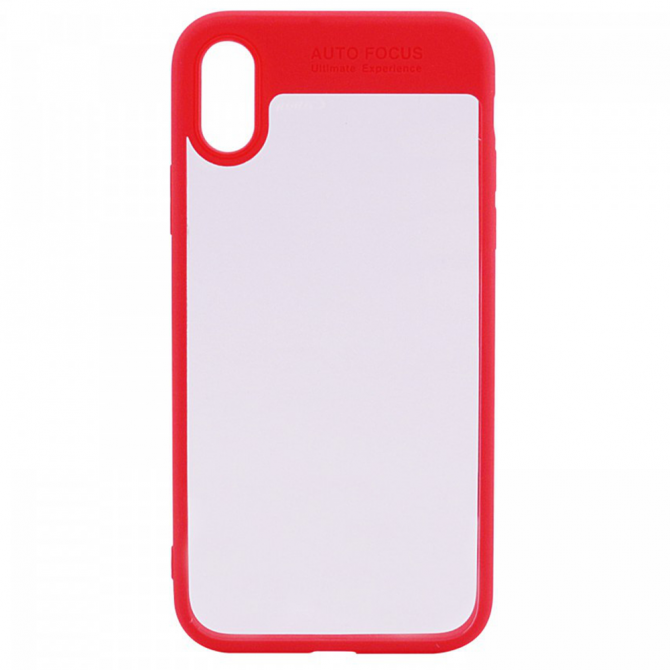 Чохол TPU iPaky Hard Series для Apple iPhone X (5.8") (Червоний)-1
