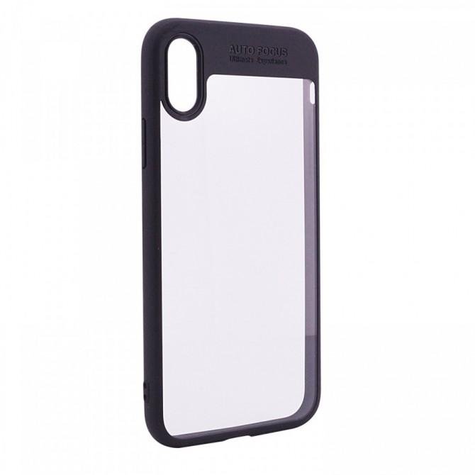 Чохол TPU iPaky Hard Series для Apple iPhone X (5.8") (Чорний)-1