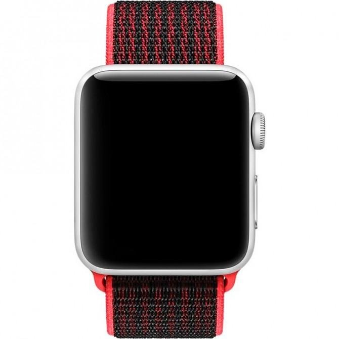 Ремешок для Apple Watch 42/44mm Sport Band Crimson-1