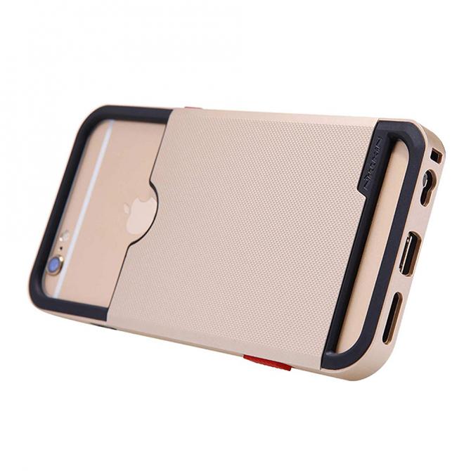 Чохол TPU+PC Nillkin Show Photographic для Apple iPhone 6/6s (4.7") (Золотий)-2