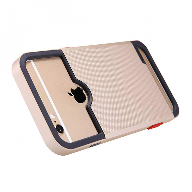 Чохол TPU+PC Nillkin Show Photographic для Apple iPhone 6/6s (4.7") (Золотий)-1