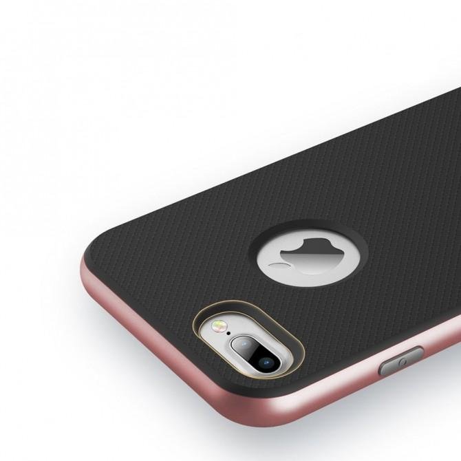 Чехол Rock Royce Series TPU+PC для Apple iPhone 7 Plus черный / Rose gold-2