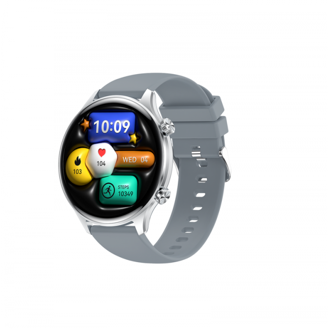 Смарт годинник XO J14 AMOLED Grey