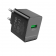 Мережевий зарядний пристрій 1USB Borofone BAS12A Erudite 18W/ QC3.0 Black