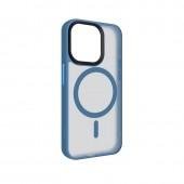 Чехол Pjur with Magsafe for iPhone 15 Pro Light Blue