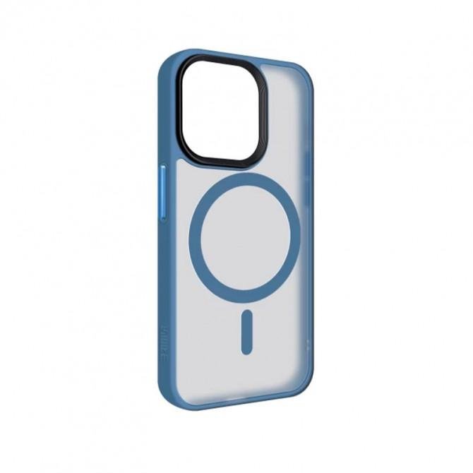 Чехол Pjur with Magsafe for iPhone 15 Pro Light Blue