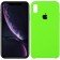 Чехол силиконовый для iPhone Xr Ярко Зеленый