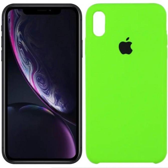 Чохол силіконовий для iPhone Xr Яскраво Зелений