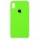 Чехол силиконовый для iPhone Xr Ярко Зеленый