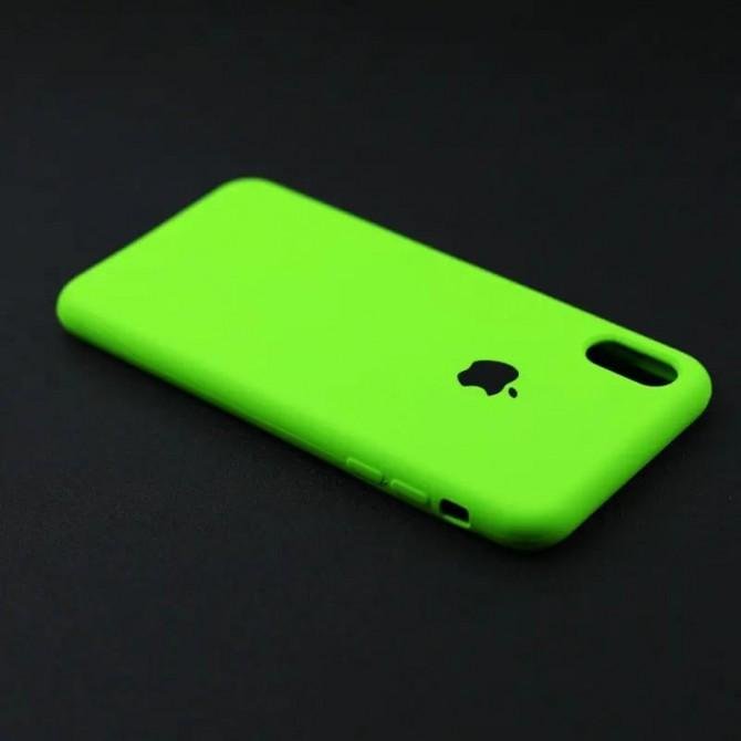 Чохол силіконовий для iPhone Xr Яскраво Зелений-3