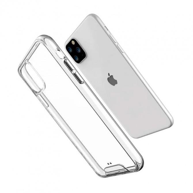 Чохол TPU Space Case transparent для Aple iPhone 13 (6.1") Прозорий-1