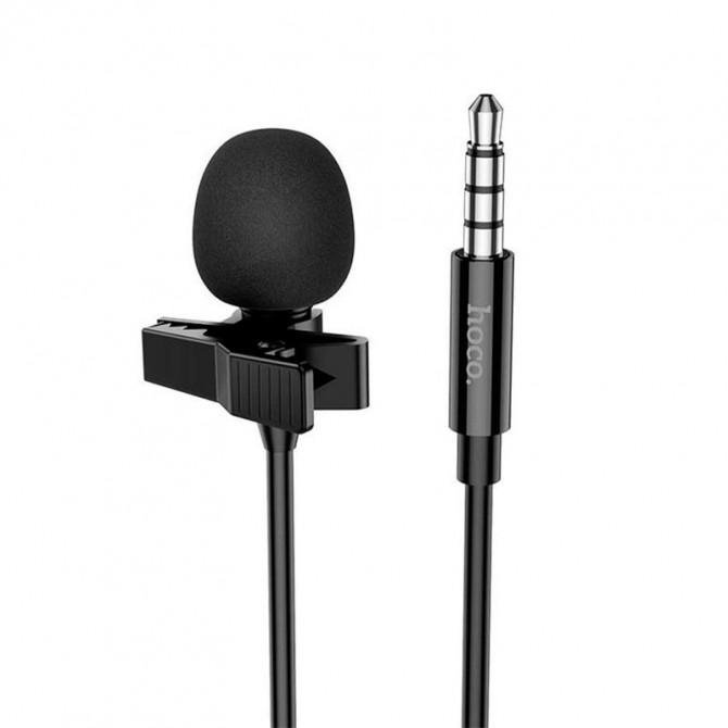 Микрофон Hoco L14 Lavalier 3.5" Черный 2m