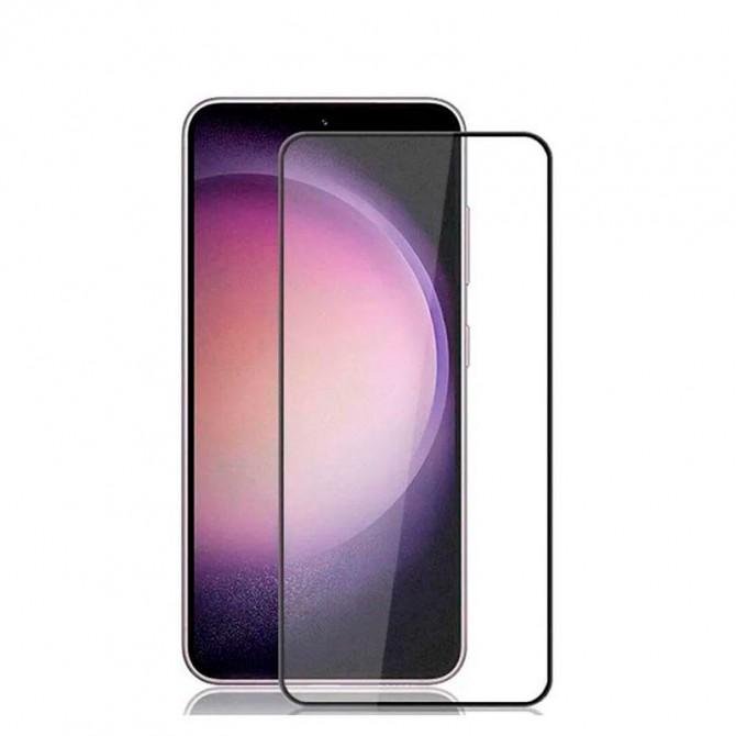 Захисне скло для TECNO Spark 20C Full Glue (0.25 мм, 2.5D, чорне) ЛЮКС