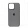 Силиконовый чехол для iPhone 13 Pro Max Темно Серый FULL