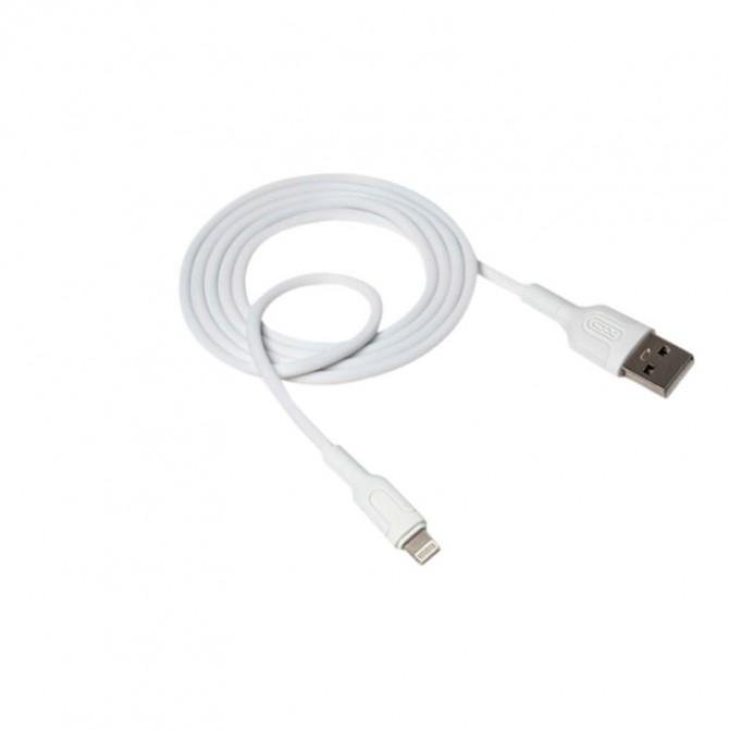 Кабель XO NB212 Lightning 2.1A/1m White