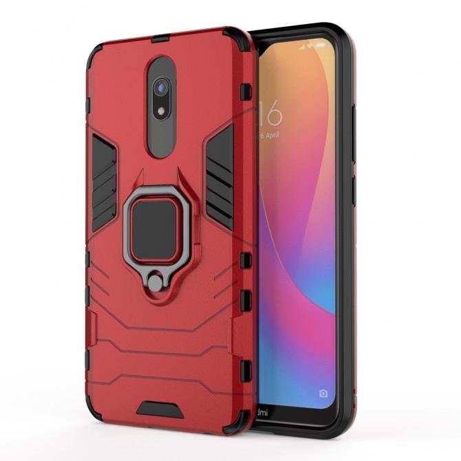 HONOR Hard Defence Series Xiaomi Redmi 8 Red (with magnit)