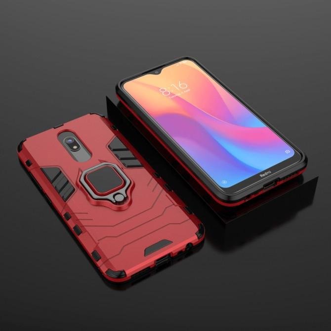 HONOR Hard Defence Series Xiaomi Redmi 8 Red (with magnit)-1