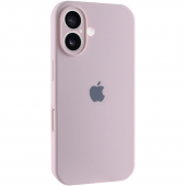 Силиконовый чехол для iPhone 16 Chalk Pink FULL