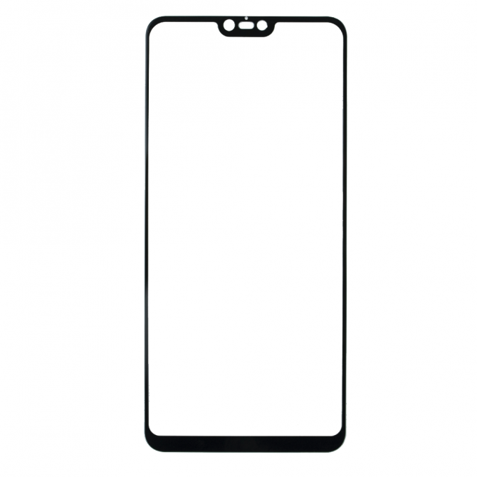 Защитное стекло для XIAOMI Redmi Note 6 Full Glue (0.3 мм, 2.5D, чёрное)