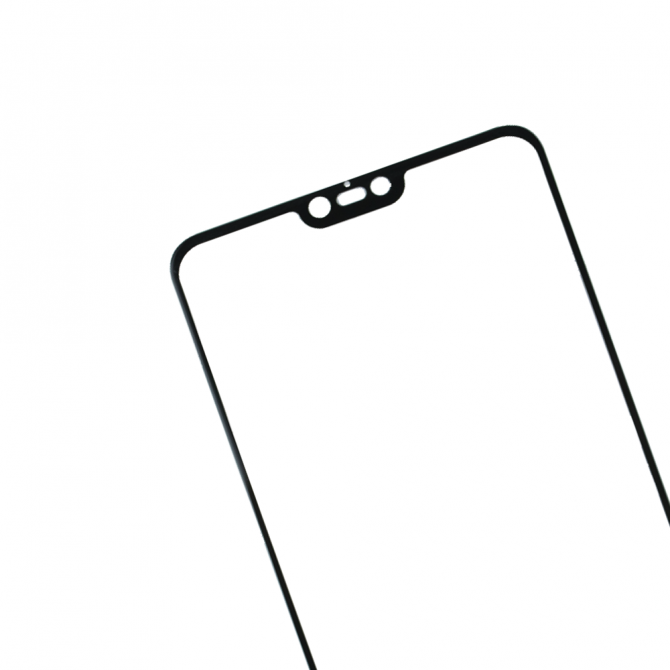 Защитное стекло для XIAOMI Redmi Note 6 Full Glue (0.3 мм, 2.5D, чёрное)-1