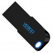 Флеш память Verico USB 32Gb Keeper Чёрный+Синий USB 3.1