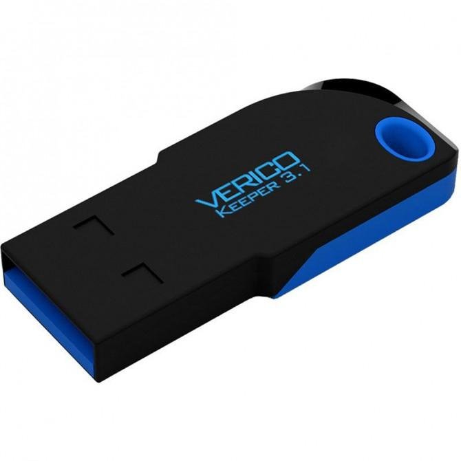 Флеш пам'ять Verico USB 32Gb Keeper Чорний+Синій USB 3.1-2