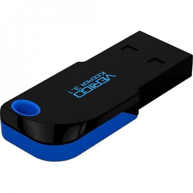 Флеш пам'ять Verico USB 32Gb Keeper Чорний+Синій USB 3.1-3