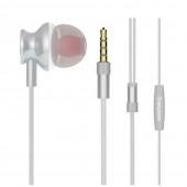 Наушники Langsdom M430 with mic Серебро